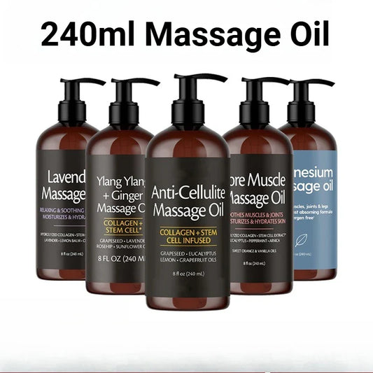 Natural Skin Renewal Massage Oil